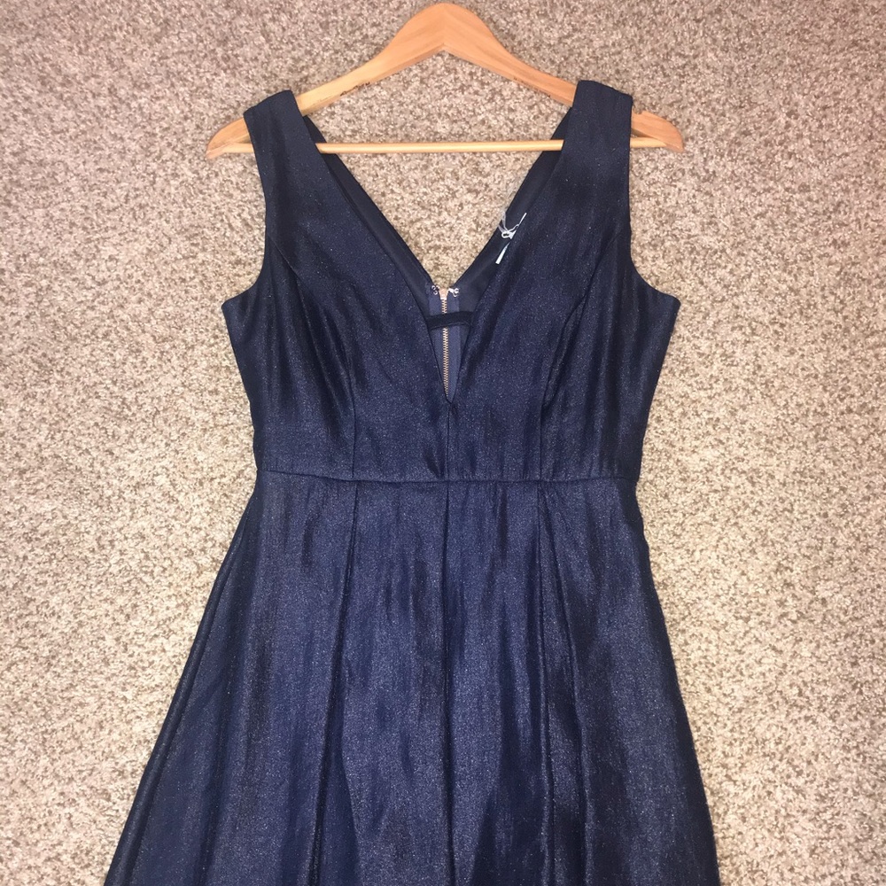 Blue dress